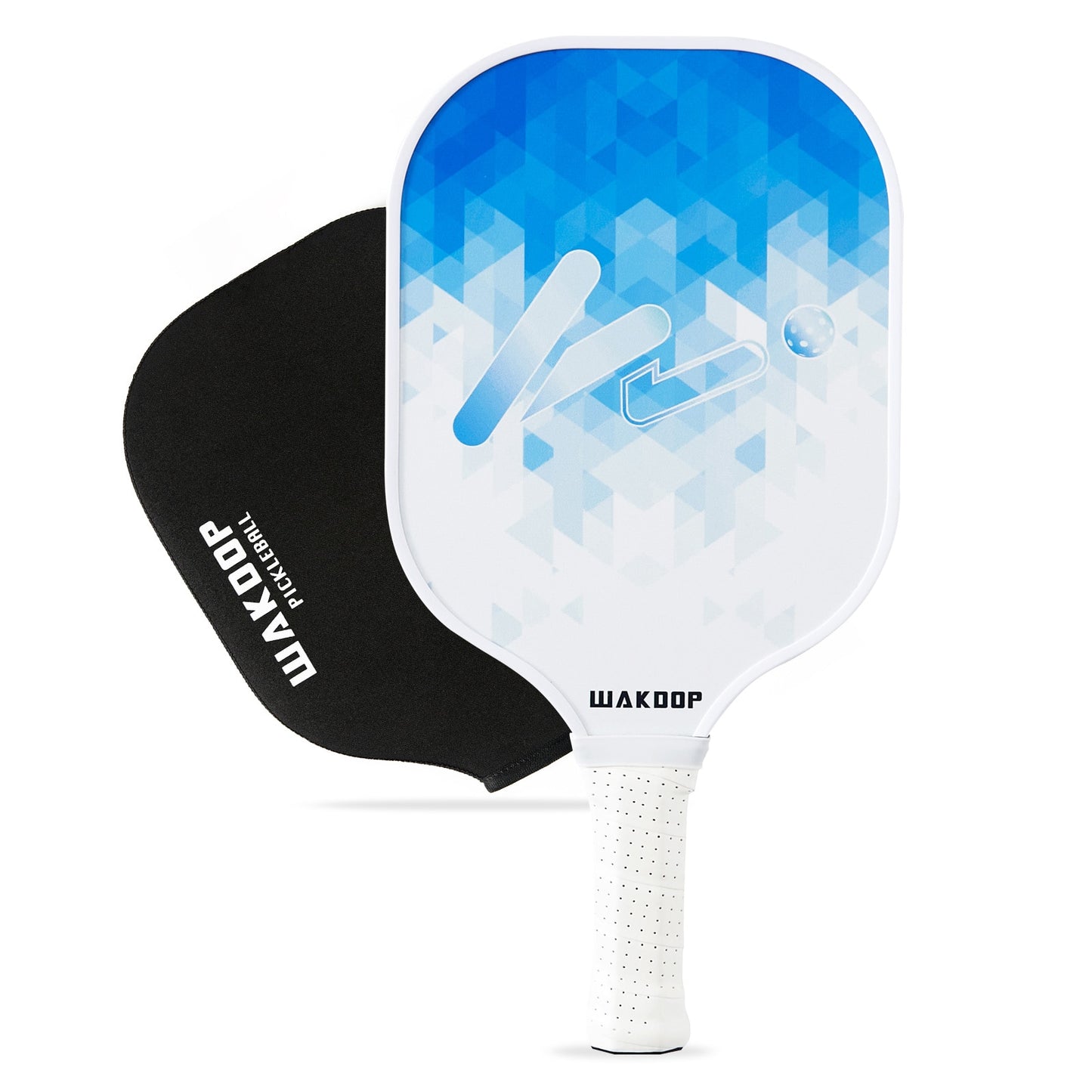 Wakdop USAPA Approved Pickleball Paddle with Grip, Pickleball Set of 1 Paddle 1 Grip And Portable Carry Bag