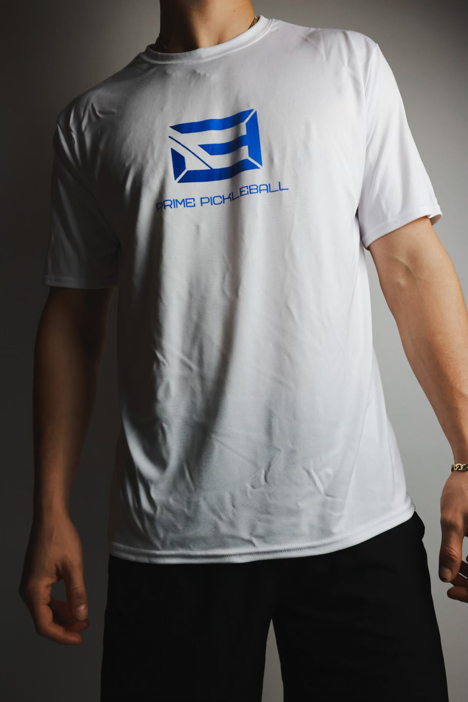 White Short Sleeve Performance T-shirts