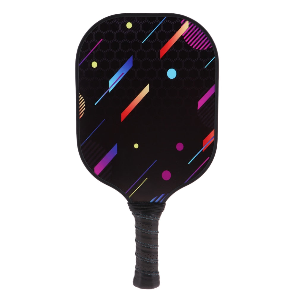 Carbon Fiber Pickleball Paddle Peak Racquet Vertical Line Outdoor Peak Ball Sports Equipment Carbon Fiber Shot