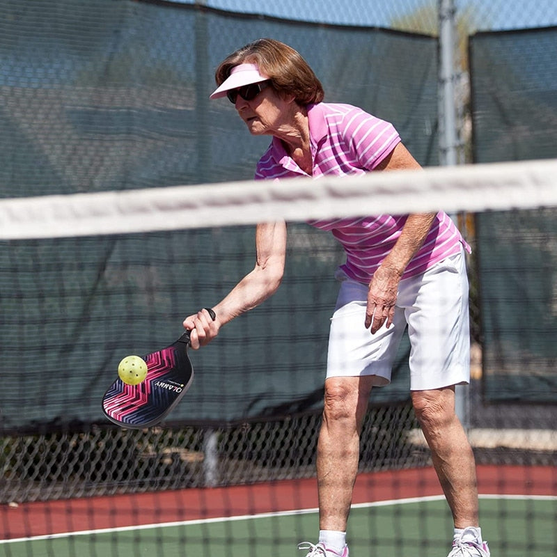 Pickleball Racket Carbon Fiber Pickleball Professional Thin&Quick Pickleball Paddle Racquet Racket Ball Sports