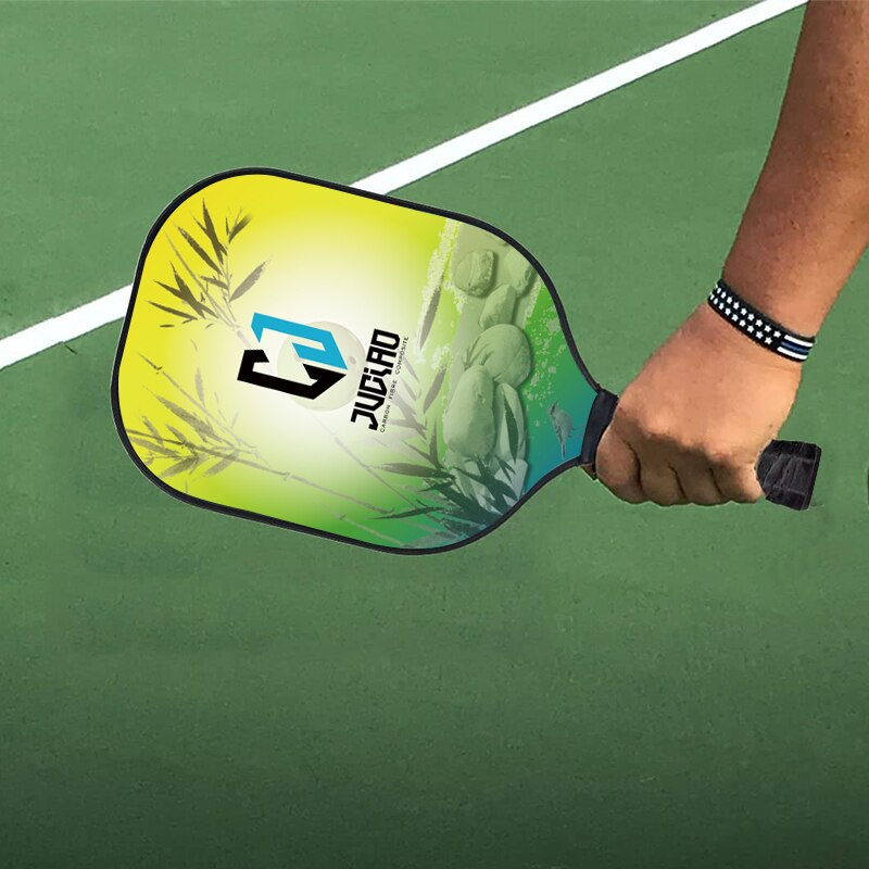 Juciao Pickleball Paddles Set Fashion Sports New Product Carbon Fiber Honeycomb Core High Quality Pickleball Paddle With Cover