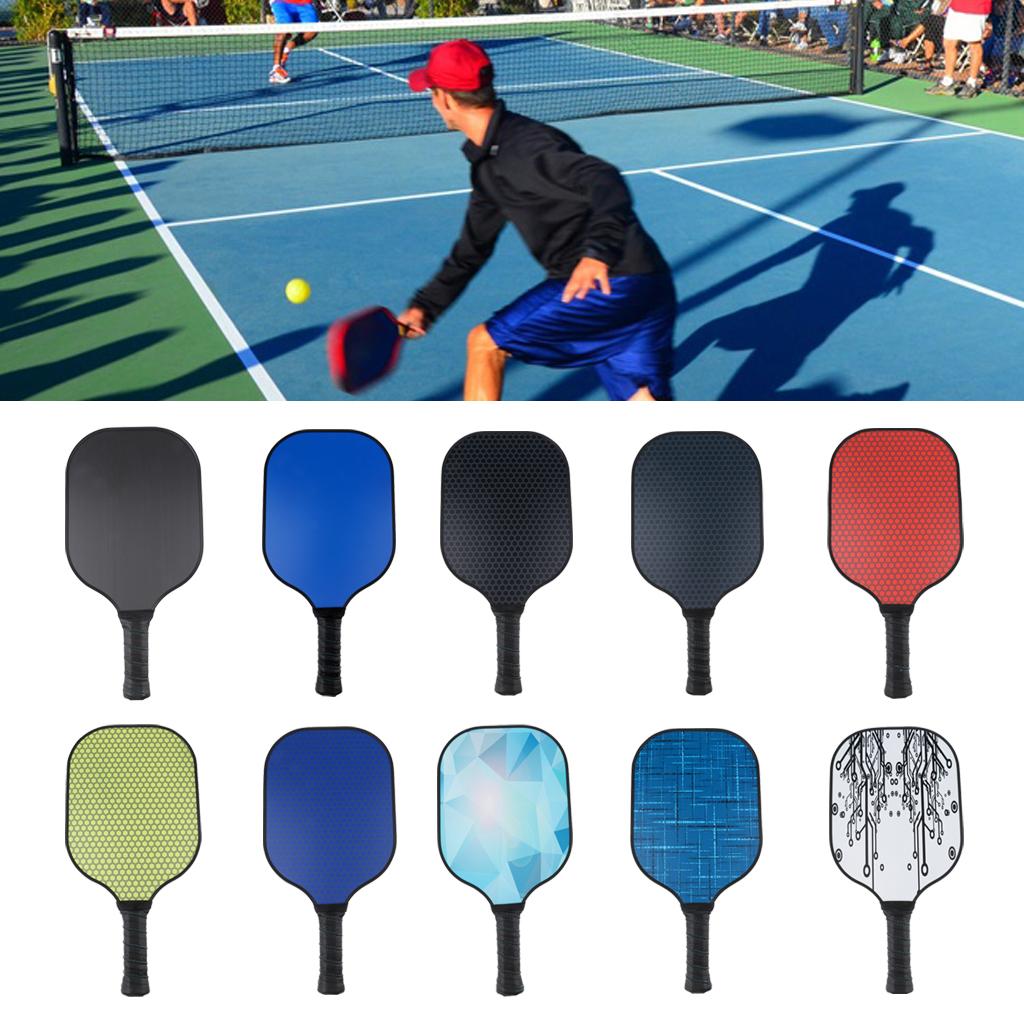 Carbon Fiber Pickleball Paddle Peak Racquet Vertical Line Outdoor Peak Ball Sports Equipment Carbon Fiber Shot