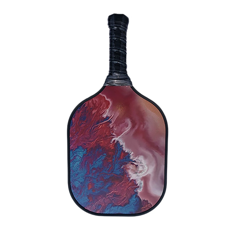 Colorful Fiberglass Racquet Honeycomb  Polymer Composite Pickleball Paddle